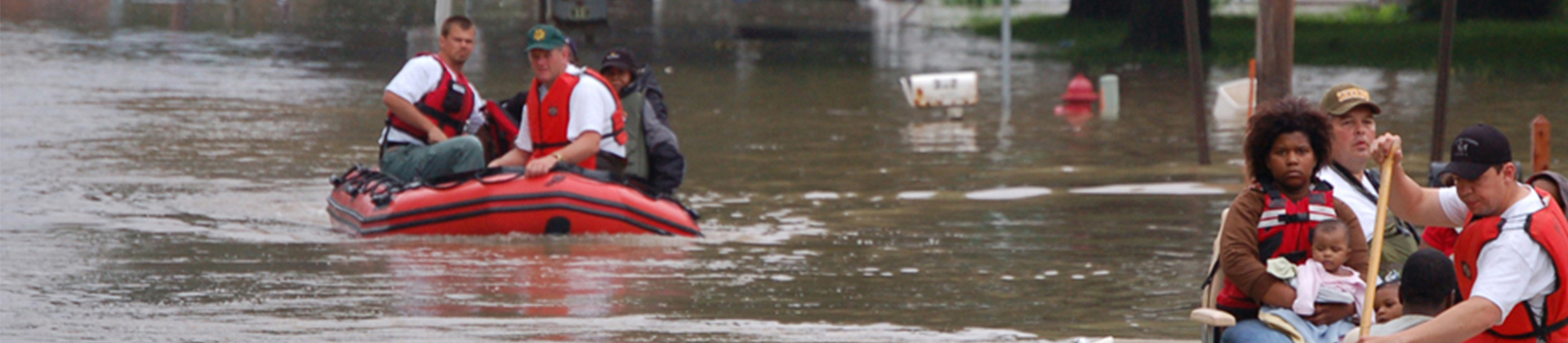 emergency relief works assist floor victims